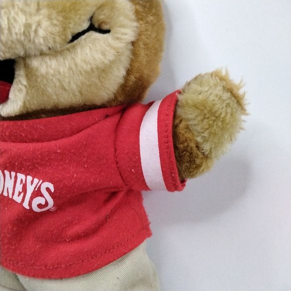SHONEY’S SHONEY BEAR 2000s Vintage Restaurant Advertisement Teddy Bear Plush 13" - Picture 8 of 12